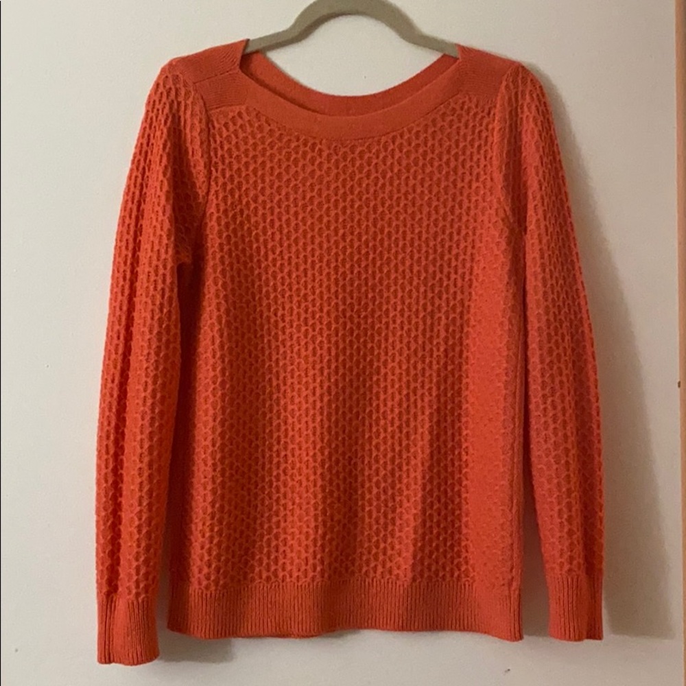 Peachy Orange Sweater